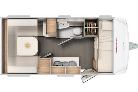 Dethleffs Aero Up Grundriss