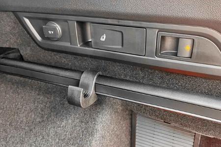 Skoda Kodiaq im Zugwagentest Dritte Sitzbank