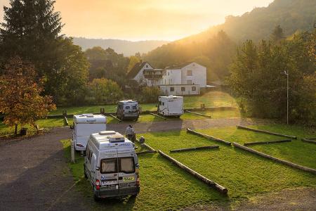 Stellplatz an der Weinstube Schalkhaus GelŠnde f