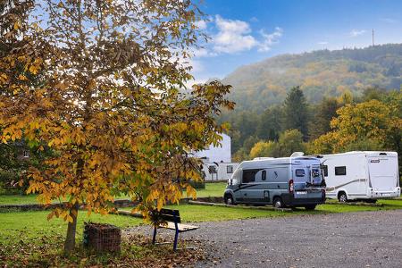 Stellplatz an der Weinstube Schalkhaus Landschaft f