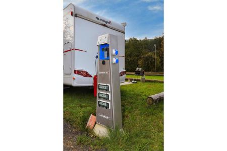 Stellplatz an der Weinstube Schalkhaus Strom f