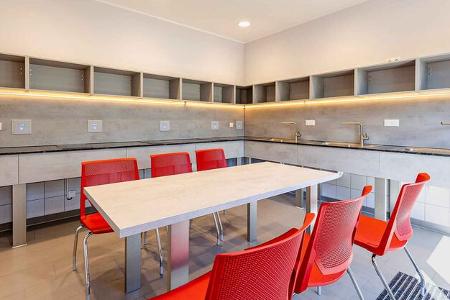 Wohnmobilstellplatz Tor zur Stadt Erfurt Aufenthaltsraum