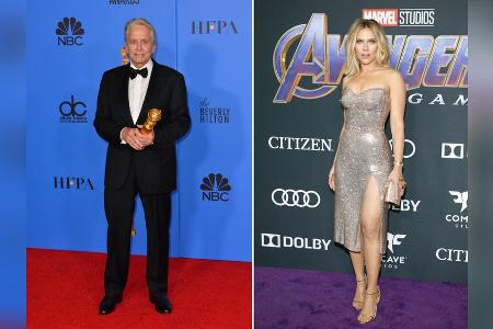 TV-Show entdeckt: Michael Douglas und Scarlett Johansson sind verwandt