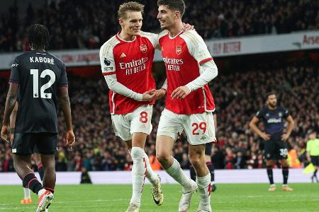 Arsenal vorerst wieder Tabellenführer - auch City siegt