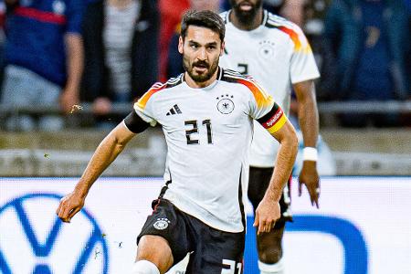 Ilkay Gündogan - Note: 3,5 - Nicht so auffällig wie Kroos oder Wirtz. Machte dafür viele kleine Dinge richtig. Die offensivere Rolle kommt dem spielstarken Routinier zugute. Als Kapitän ohnehin gesetzt.