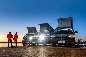 Vergleichstest Reimo, VW California, Köhler Sunvan