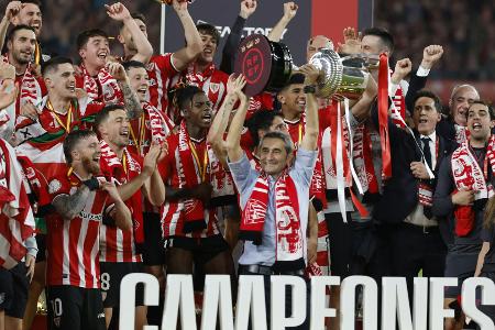 Copa del Rey: Bilbao krönt sich zum Pokalsieger