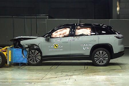EuroNCAP Crashtest Nio EL7