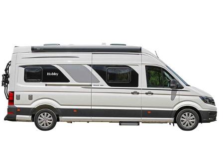 Hobby Maxia Van 680 - Seitenansicht