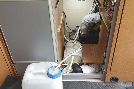 Frischwasserschläuche erneuern