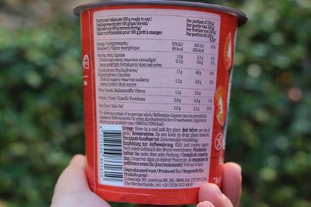 Instant Mahlzeiten Vergleich (2019)