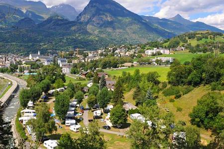 BŠume, Stra§e, Berge, Campingvans, Himmel