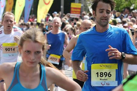 Alle sechs: Nicolas Kiefer schafft auch Boston-Marathon