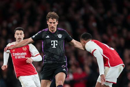 FC Bayern beim FC Arsenal: Noten und Einzelkritik - Für den FC Bayern stand am Dienstagabend das Viertelfinal-Hinspiel der Champions League beim FC Arsenal an. In London zeigte der Rekordmeister nach schwachen Wochen in der Bundesliga ein anderes Gesicht und erkämpfte sich ein 2:2. Alle Bayern-Stars in der Einzelkritik: