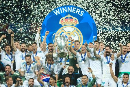 Platz 1: Real Madrid - 626 Punkte (314 Spiele)
