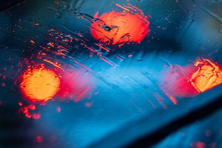 Bremslicht Regen