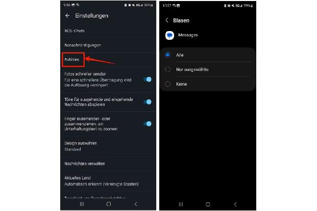 “Bubbles” zeigt Chats als kleine Blasen auf dem Smartphone an.