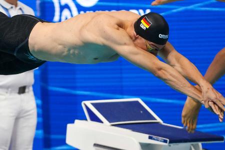 Schwimmen: Salchow mit deutschem Rekord zum Olympia-Ticket