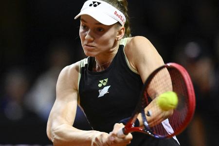 Tennis: Rybakina gewinnt Titel in Stuttgart