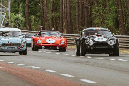 Le Mans Classic 2023 - MG B - Bizzarrini 5300 GT - Shelby Cobra 289