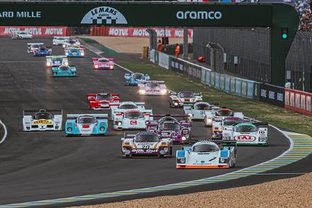 Le Mans Classic 2023 - Porsche 962 - Jaguar XJR-9