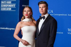 Scarlett Johansson und Colin Jost: Glamour-Auftritt beim Presse-Dinner