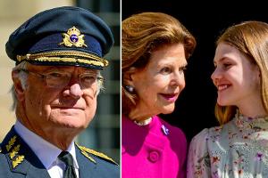 Geburtstagsfeier für Carl Gustaf: Süßer Moment von Silvia und Estelle