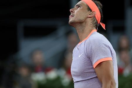Aus im Achtelfinale: Nadal verliert in Madrid