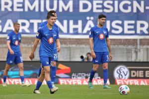 Wilder Schlagabtausch: Hertha verliert im Saarland