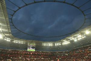 Bayer feiert: Erst mit Korso, dann im Stadion
