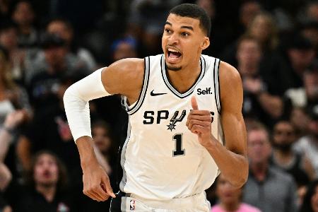 Einstimmig: Wembanyama zum NBA-Rookie des Jahres gewählt