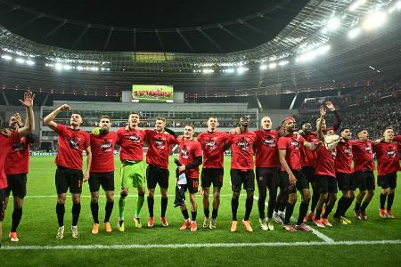 49 Spiele ungeschlagen: Leverkusen stellt Europarekord auf