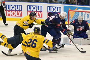 Eishockey-WM: USA mit Pleite vor Duell mit Deutschland