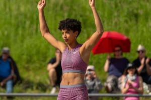 6,74 Meter: Mihambo gewinnt Meeting in Ettlingen