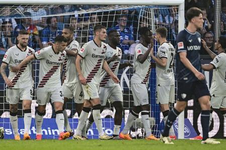 Leverkusen schlägt Bochum und lässt den VfL zittern