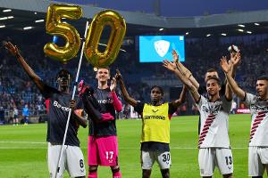 Noch ein Schritt: Leverkusen vor historischem Titel