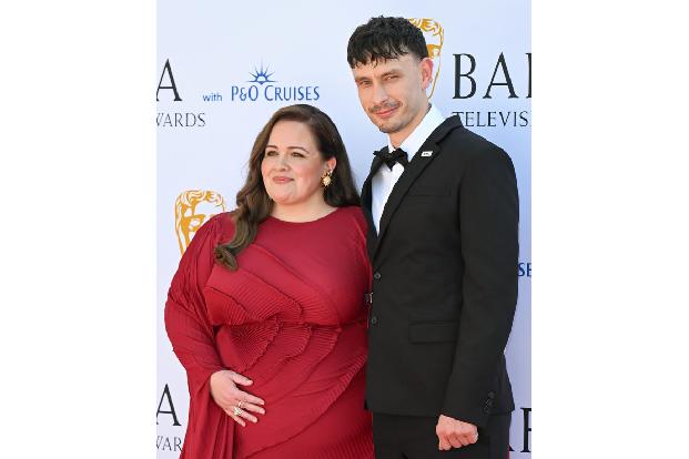 ...und Jessica Gunning und Richard Gadd, die zurzeit mit dem Netflix-Mehrteiler 'Rentierbaby' in aller Munde sind.