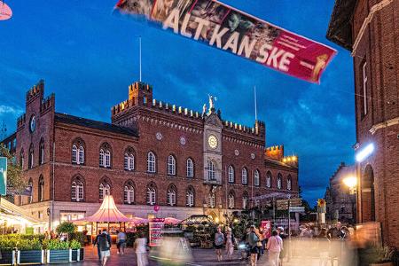 Hans Christian Andersen Festival, Odense, Abendstimmung