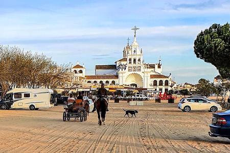 Mobil-Tour Spanien und Portugal - El Rocio