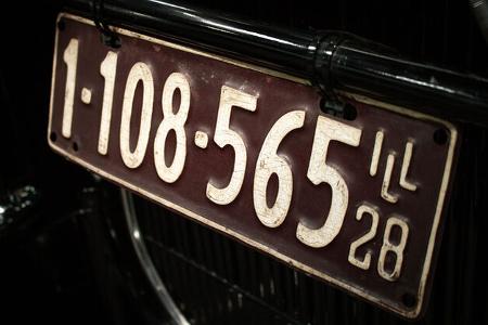 1928er Cadillac Al Capone's bulletproof Town Sedan