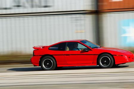 Pontiac Fiero GT, Seitenansicht
