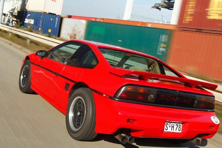 Pontiac Fiero GT, Heck