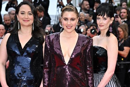 Cannes-Jury im Glitzer-Partnerlook auf dem roten Teppich