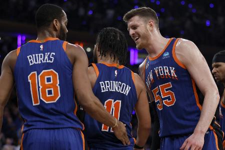 17 Rebounds: Hartenstein mit New York vor Halbfinal-Einzug