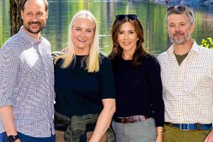 Königin Mary und Mette-Marit: Malerische Wandertour in Nationalpark