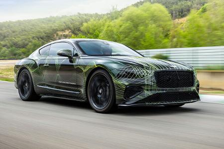 Bentley Continental GT Teaser 4. Generation