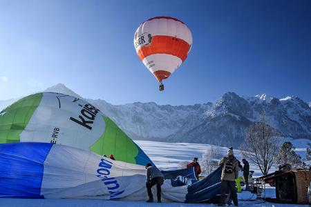 Kaiserwinkl Oesterreich Ballon f