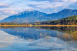 Turnersee, Wasser, Gebirge, Südkärnten, Spiegelung, Naturlandschaft, Panorama 