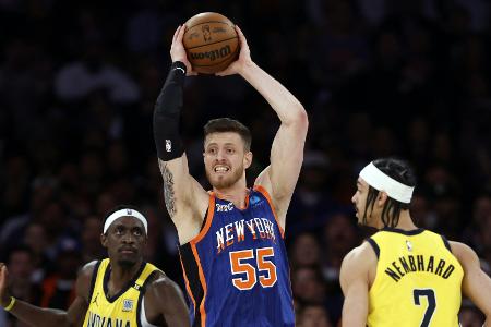 Hartenstein vergibt mit den Knicks Matchball