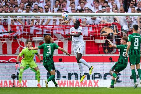 Vizemeister: Doppelpacker Guirassy lässt VfB jubeln